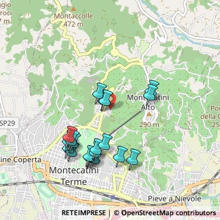 Mappa Via Amore, 51016 Montecatini Terme PT, Italia (1.0075)