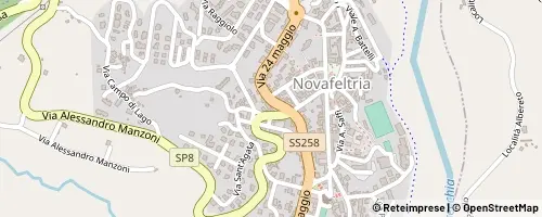 Mappa Novafeltria