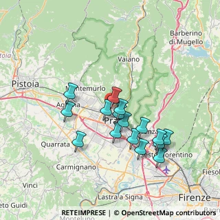 Mappa Via Metauro, 59100 Prato PO, Italia (6.60125)