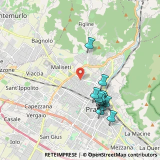 Mappa Via Metauro, 59100 Prato PO, Italia (1.94167)