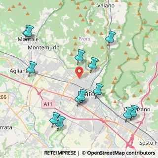 Mappa Via Metauro, 59100 Prato PO, Italia (4.91385)