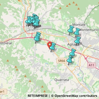 Mappa Via Campalti, 51100 Pistoia PT, Italia (4.40647)