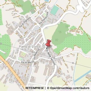 Mappa Via Delle Sezioni - Pia, 767, 55054 Massarosa, Lucca (Toscana)