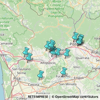 Mappa Via Fiorentina, 51017 Pescia PT, Italia (13.09375)