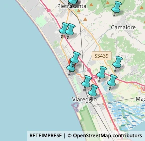 Mappa Via I Maggio, 55041 Camaiore LU, Italia (4.92313)