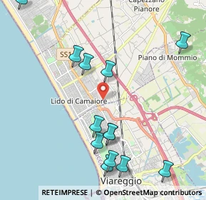 Mappa Via Mentana, 55041 Camaiore LU, Italia (2.44154)