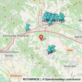 Mappa 51034 Pistoia PT, Italia (4.45833)