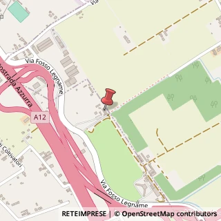 Mappa Via Fosso Legname, 22, 55049 Viareggio, Lucca (Toscana)