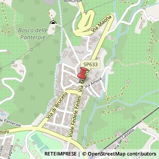 Mappa Via Giuseppe Di Vittorio,  8, 51010 Montecatini Terme, Pistoia (Toscana)