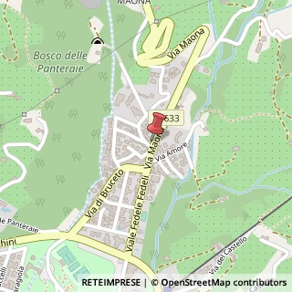 Mappa Via Maona, 1A, 51016 Montecatini Terme, Pistoia (Toscana)