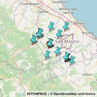 Mappa Via dello Sport, 47863 Novafeltria RN, Italia (10.83)
