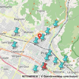 Mappa Via Enrico Toti, 59100 Prato PO, Italia (2.63214)