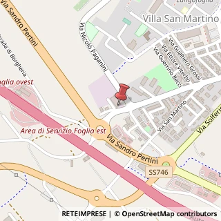 Mappa Strada di Borgheria, 24, 61100 Pesaro, Pesaro e Urbino (Marche)