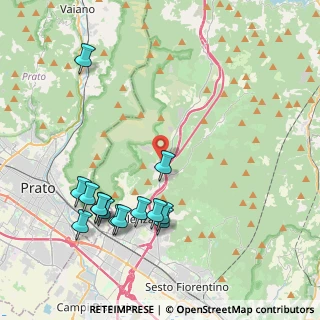 Mappa Piazza Unità di Italia, 50041 Calenzano FI, Italia (4.68143)