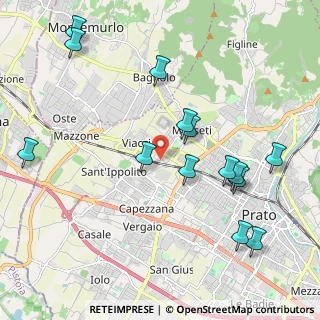 Mappa Via Dosso Faiti, 59100 Prato PO, Italia (2.35857)