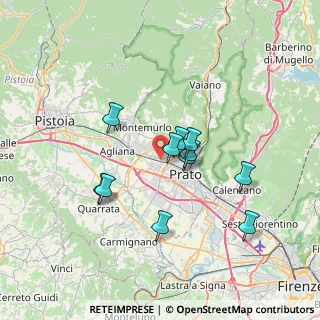 Mappa Via Dosso Faiti, 59100 Prato PO, Italia (5.99)