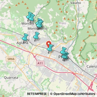 Mappa Via Dosso Faiti, 59100 Prato PO, Italia (3.83)