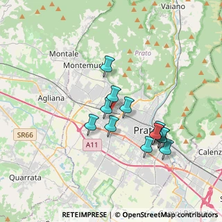 Mappa Via Dosso Faiti, 59100 Prato PO, Italia (3.28385)