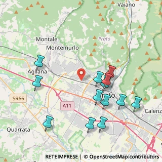 Mappa Via Dosso Faiti, 59100 Prato PO, Italia (4.43)
