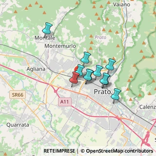 Mappa Via Dosso Faiti, 59100 Prato PO, Italia (2.48)