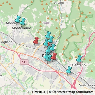 Mappa Via Pagli Rolando, 59100 Prato PO, Italia (3.23692)