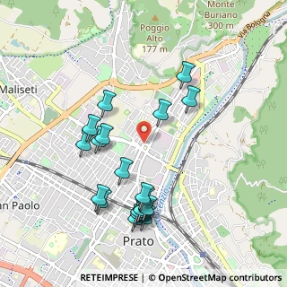 Mappa Via Pagli Rolando, 59100 Prato PO, Italia (1.0315)