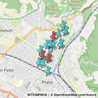 Mappa Via Pagli Rolando, 59100 Prato PO, Italia (0.6015)
