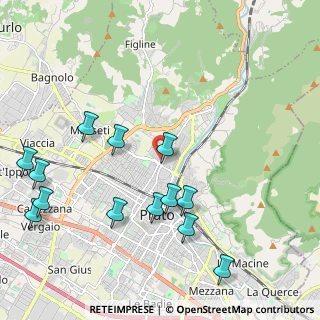 Mappa Via Pagli Rolando, 59100 Prato PO, Italia (2.49308)