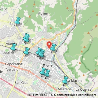 Mappa Via Pagli Rolando, 59100 Prato PO, Italia (2.235)