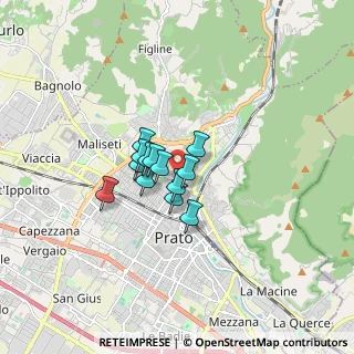 Mappa Via Pagli Rolando, 59100 Prato PO, Italia (0.94308)