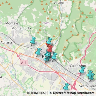 Mappa Via Anna Maria Enriquez Agnoletti, 59100 Prato PO, Italia (4.26538)