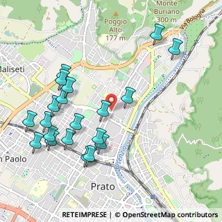 Mappa Via Anna Maria Enriquez Agnoletti, 59100 Prato PO, Italia (1.162)