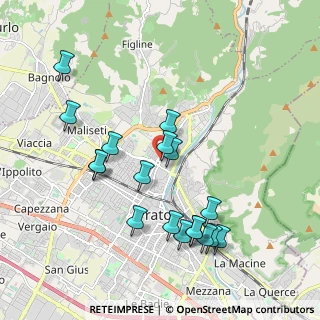 Mappa Via Anna Maria Enriquez Agnoletti, 59100 Prato PO, Italia (2.04667)