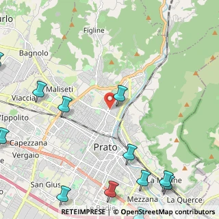 Mappa Via Anna Maria Enriquez Agnoletti, 59100 Prato PO, Italia (3.5)