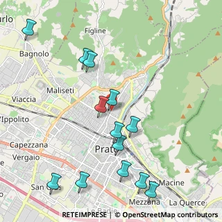 Mappa Via Anna Maria Enriquez Agnoletti, 59100 Prato PO, Italia (2.40462)