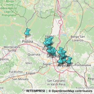 Mappa Via Anna Maria Enriquez Agnoletti, 59100 Prato PO, Italia (10.94118)