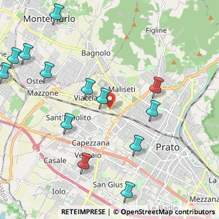 Mappa Via Pasubio, 59100 Prato PO, Italia (2.73077)