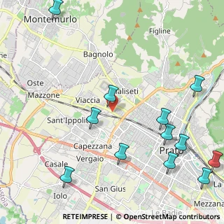 Mappa Via Pasubio, 59100 Prato PO, Italia (2.8925)