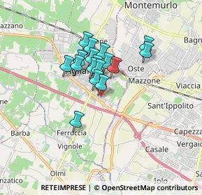Mappa Piazza Don Bianchi, 51031 Agliana PT, Italia (1.24765)