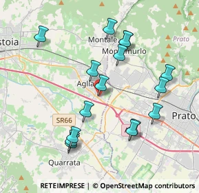 Mappa Piazza Don Bianchi, 51031 Agliana PT, Italia (3.98813)