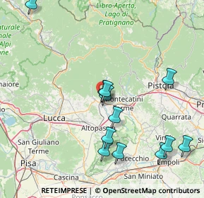 Mappa 51017 Pescia PT, Italia (17.51917)