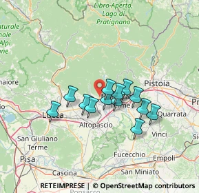 Mappa 51017 Pescia PT, Italia (10.39)