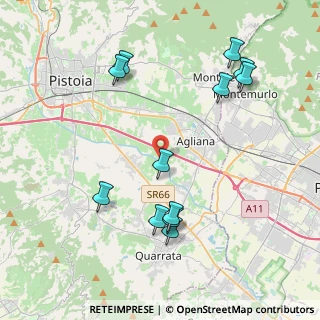 Mappa Via Casone dei Giacomelli, 51100 Pistoia PT, Italia (4.5625)