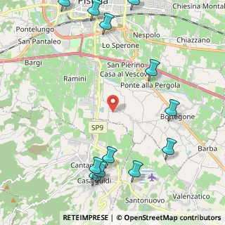 Mappa Via Di Masiano snc Masiano, 51100 Pistoia PT, Italia (2.97083)