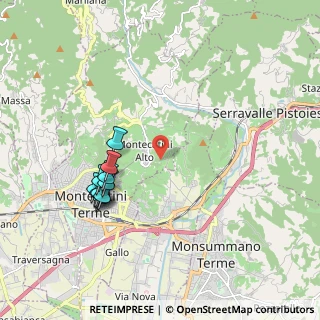 Mappa Via dei Tanelli, 51016 Montecatini Terme PT, Italia (2.00636)