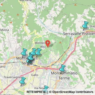 Mappa Via dei Tanelli, 51016 Montecatini Terme PT, Italia (2.72636)