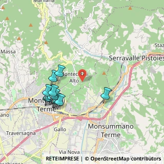 Mappa Via dei Tanelli, 51016 Montecatini Terme PT, Italia (1.99769)