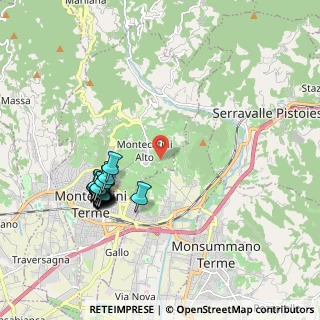 Mappa Via dei Tanelli, 51016 Montecatini Terme PT, Italia (2.114)