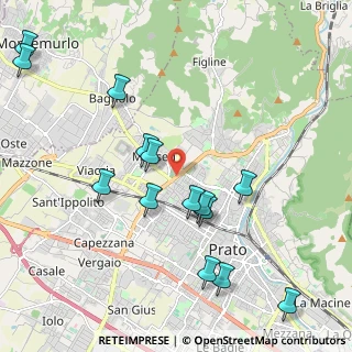 Mappa Via Montalese, 59100 Prato PO, Italia (2.36714)