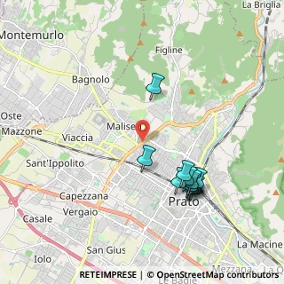 Mappa Via Montalese, 59100 Prato PO, Italia (1.98636)